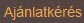 Ajanlatkeres
